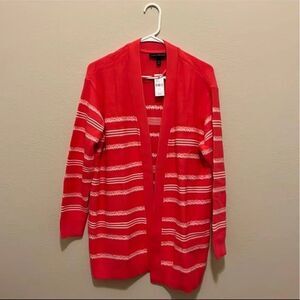Lane Bryant - Open-Front Cardigan - Stripe